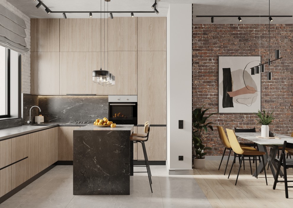 Дизайн-проект:  Лофт