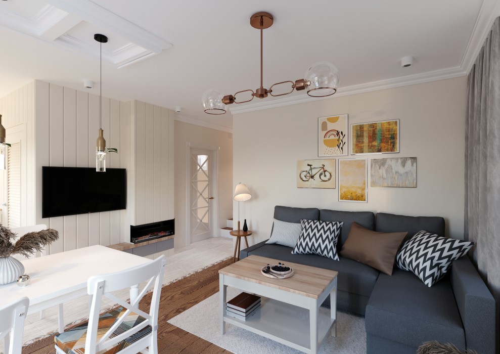 Дизайн-проект:  Скандинавский