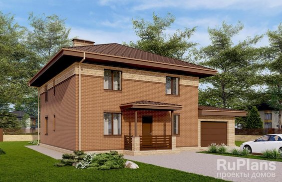 Rg6478 - Двухэтажный дом с пятью спальнями, гаражом и террасами